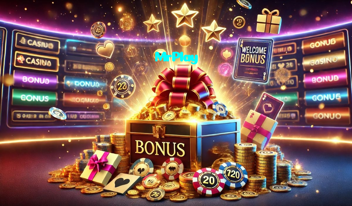 MrPlay casino presented on mobile device in Pakistan with slots and live games